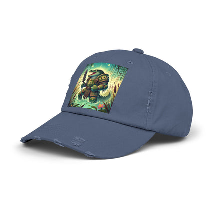 Swamp Tyrant Unisex Distressed Cap