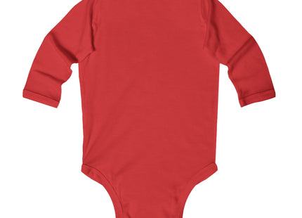 Naughty or Nice Kitten Christmas Infant Long Sleeve Bodysuit