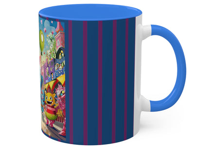 Monster Parade Madness Colorful Mugs, 11oz