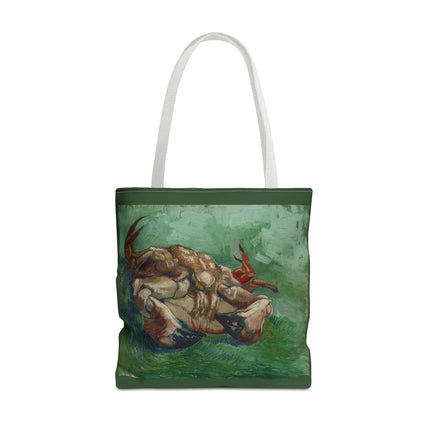 Crab on its Back by Vincent Van Gogh Tote Bag (AOP)