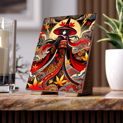 Kabuki Witch Ceramic Tile