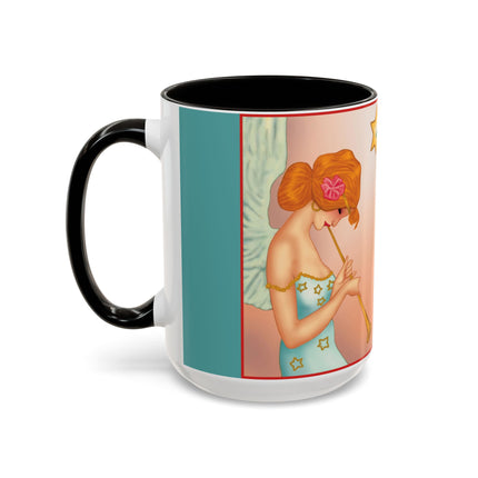 Heavenly Angel Duet Colorful Mugs (11oz, 15oz)