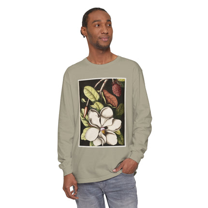 Natural History Plate 61 by Mark Catesby Garment-dyed Long Sleeve T-Shirt