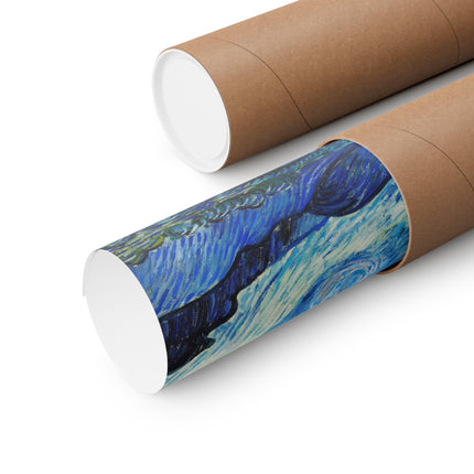The Starry Night by Vincent Van Gogh Matte Horizontal Posters