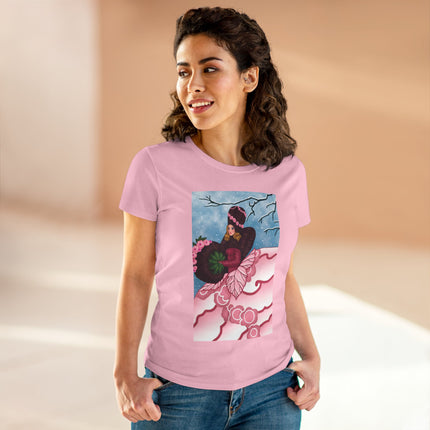 Winter Rose Empress Women's Midweight Cotton Tee