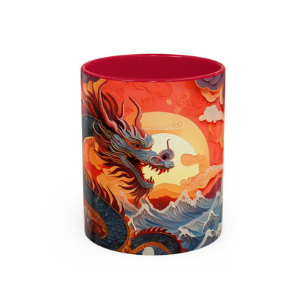 Emergence of the Dragon Colorful Mugs (11oz, 15oz)