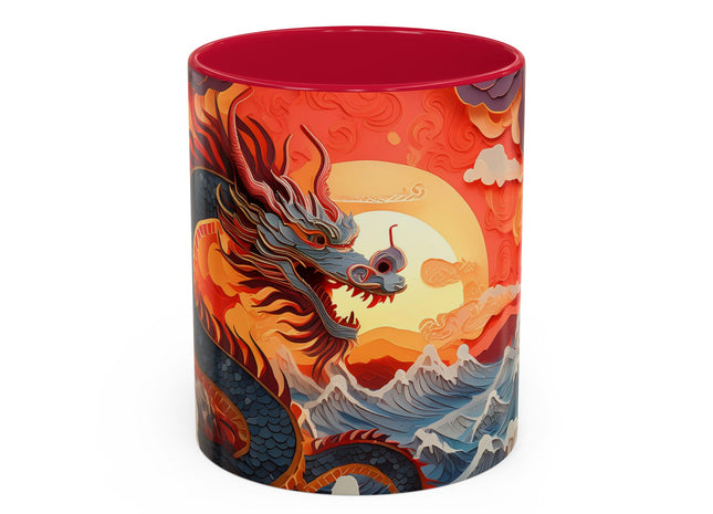 Emergence of the Dragon Colorful Mugs (11oz, 15oz)
