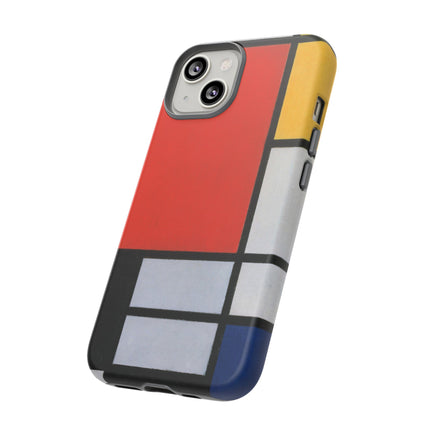 Composition with Red, Yellow, Blue, and Black by Piet Mondrian Phone Cases