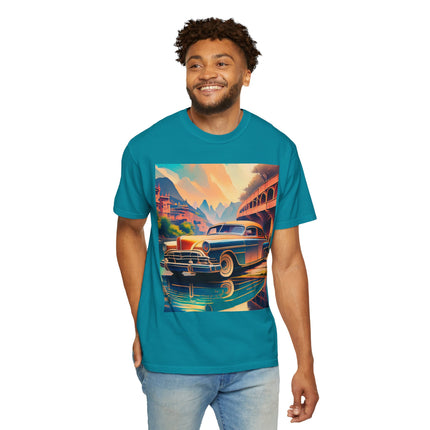 1953 Buick Roadmaster Unisex Garment-Dyed T-shirt