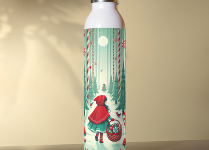 Enchanted Candy Forest Slim Water Bottle