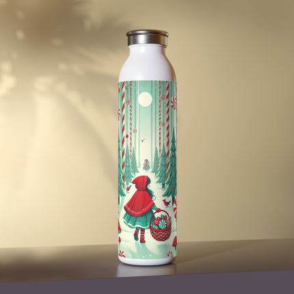 Enchanted Candy Forest Slim Water Bottle