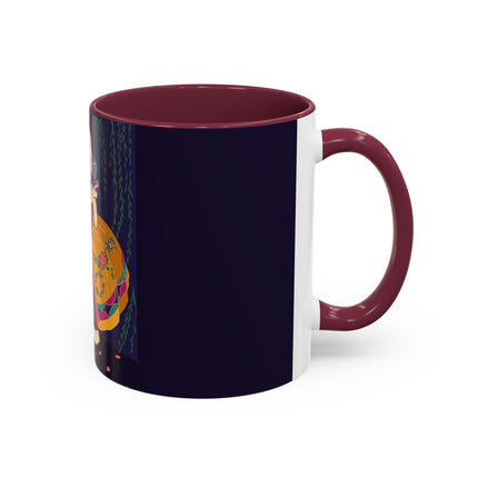 Moonlit Masquerade: The Fairy Queen's Ball Colorful Mug (11oz, 15oz) – Fairy Tale Elegance, Fantasy Charm & Enchanted Style