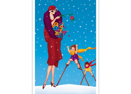 Snowfall & Couture Kiss-Cut Stickers (4 Sizes)