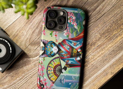 Cyberpunk Geisha Phone Cases