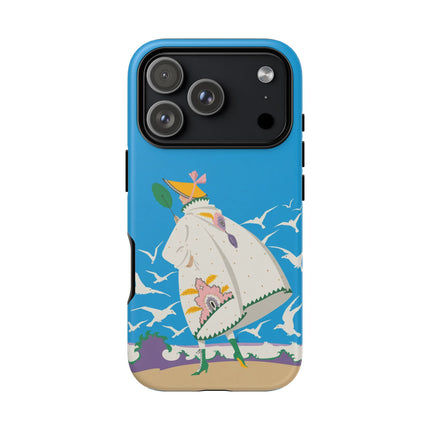 Seaside Wanderer Phone Case – Whimsical Charm & Coastal Delight