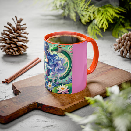 Fairy of the Koi Pond Colorful Mugs (11oz, 15oz)