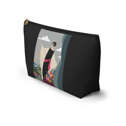 Rainbow Reverie Cosmetic Bag – Serene Elegance & Quiet Hope
