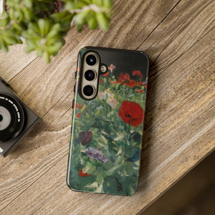Poppies (A Study of Poppies for Carnation, Lily, Lily, Rose) by John Singer Sargent Phone Cases