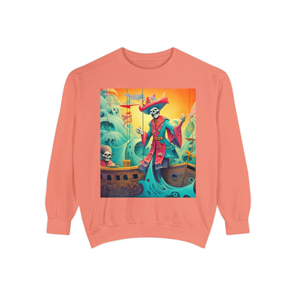 Skeleton Crew of the Misty Seas Unisex Garment-Dyed Sweatshirt