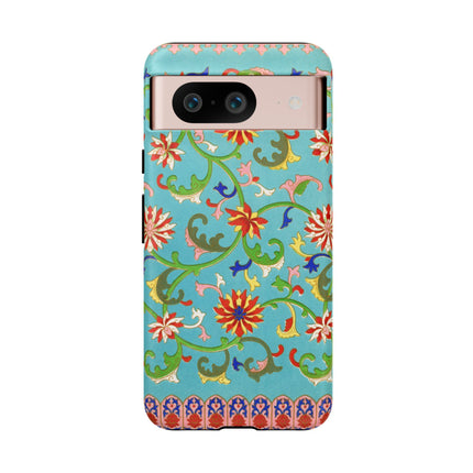 Colorful Floral Pattern by Owen Jones Phone Cases