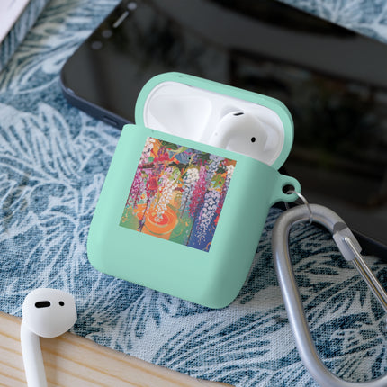 Golden Wisteria Elegance AirPods and AirPods Pro Case