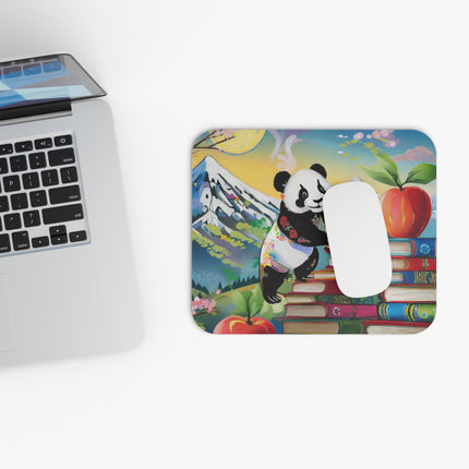 Cute Panda Mouse Pad, Rectangle