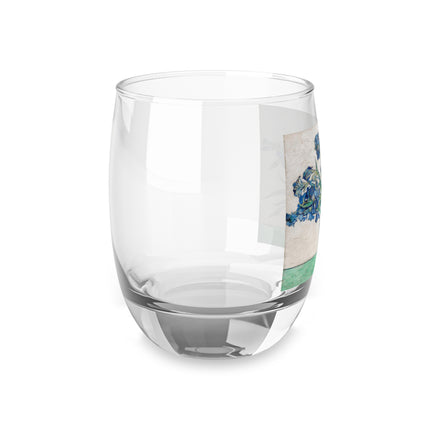 Irises by Vincent Van Gogh Whiskey Glass