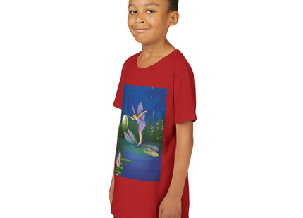 Fairy on a Dragonfly by Ida Rentoul Outhwaite Youth Short Sleeve Tee