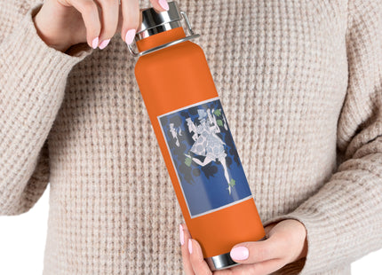 Where is my boy tonight by Ralph Barton Copper Vacuum Insulated Bottle, 22oz