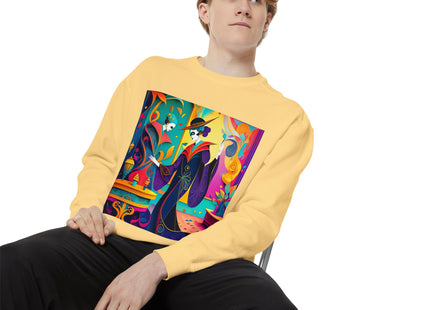 Phantoms of Elegance Unisex Garment-Dyed Sweatshirt