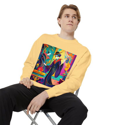 Phantoms of Elegance Unisex Garment-Dyed Sweatshirt