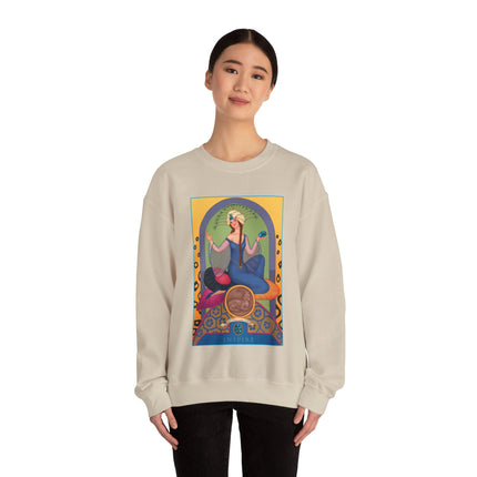 December & Tanzanite (from the Gem Series) by Sofia Chiostri Heavy Blend™ Crewneck Sweatshirt