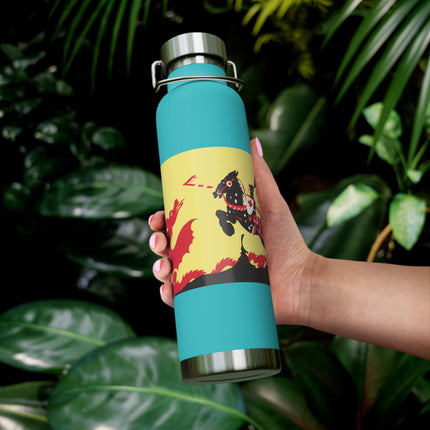 George and the Dragon Copper Vacuum Insulated Bottle, 22 oz