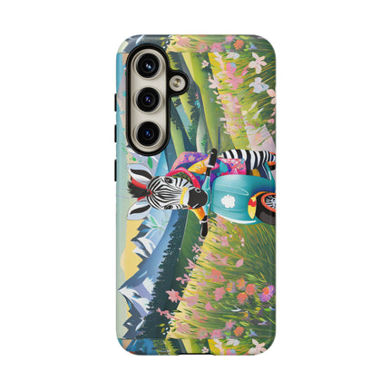 Stripes on Wheels Phone Cases