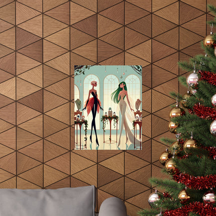 ✨🧚 Fairy Treasures Matte Vertical Poster – Sparkle, Wonder & Enchanted Friendship