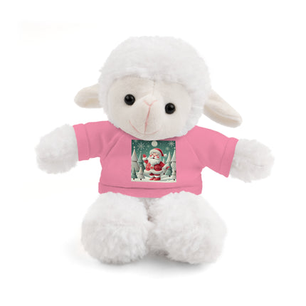 Santa's Joyful Night Stuffed Animals with Tee