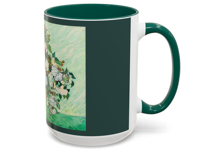 Roses by Vincent Van Gogh Colorful Mugs (11oz, 15oz)