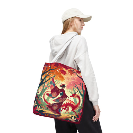 The Dragon Fairy’s Dance Tote Bag – Enchanted Grace & Spring Magic