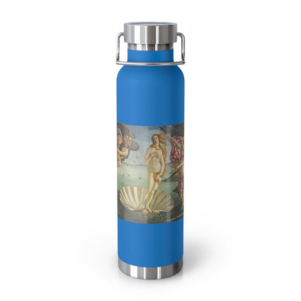 Birth of Venus by Sandro Botticelli Copper Vacuum Insulated Bottle, 22oz