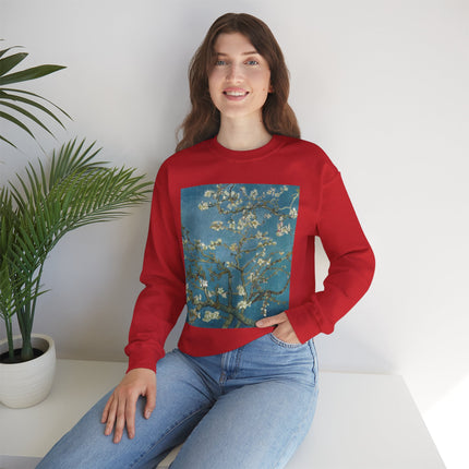 Almond Blossom by Vincent van Gogh Heavy Blend™ Crewneck Sweatshirt