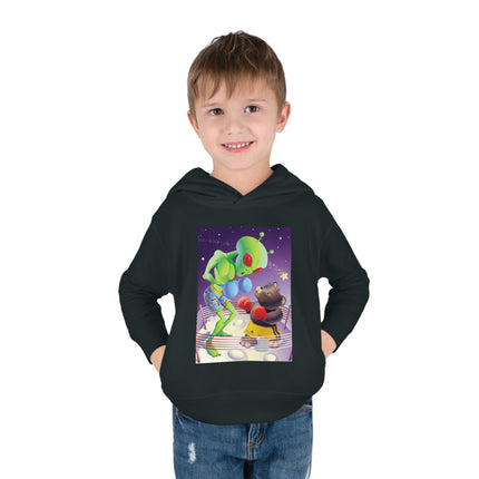 Cosmic Clash Toddler Pullover Fleece Hoodie