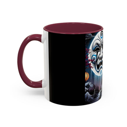 Geisha’s Black Ink Tears Colorful Mugs (11oz, 15oz)