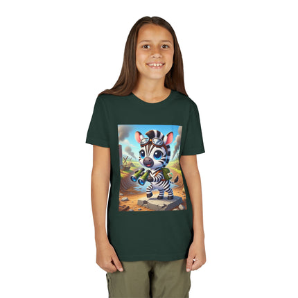 Zebra Lookout Youth Short Sleeve Tee