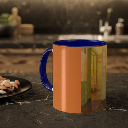 Interior, Window Light by Henri Le Sidaner Colorful Mugs, 11oz