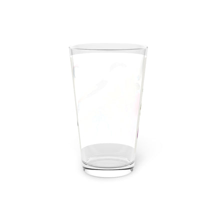 Bluebird & Butterfly Pint Glass – Spring Harmony & Delicate Beauty