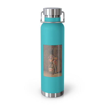 A Buddhist Lama at a Feast at Pemionchi Monastery by Vasily Vereshchagin Copper Vacuum Insulated Bottle, 22oz