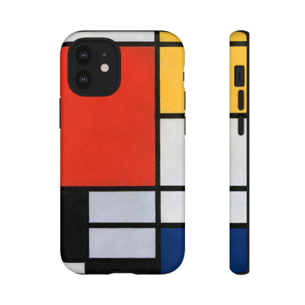Composition with Red, Yellow, Blue, and Black by Piet Mondrian Phone Cases