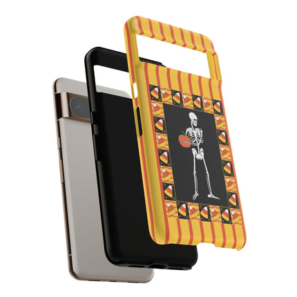 Candy Corn Skeleton Phone Cases