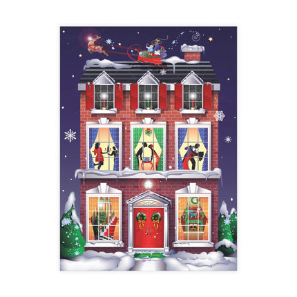A Christmas Eve Celebration Postcard Bundles (envelopes included)