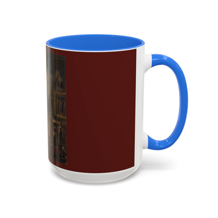 Raphael and his Muse in the Atelier by Vincenzo Abbati Colorful Mugs (11oz, 15oz)